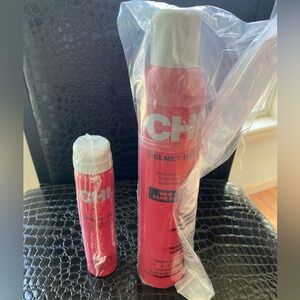 CHI Helmet Head Hair Spray and Infra texture spray set